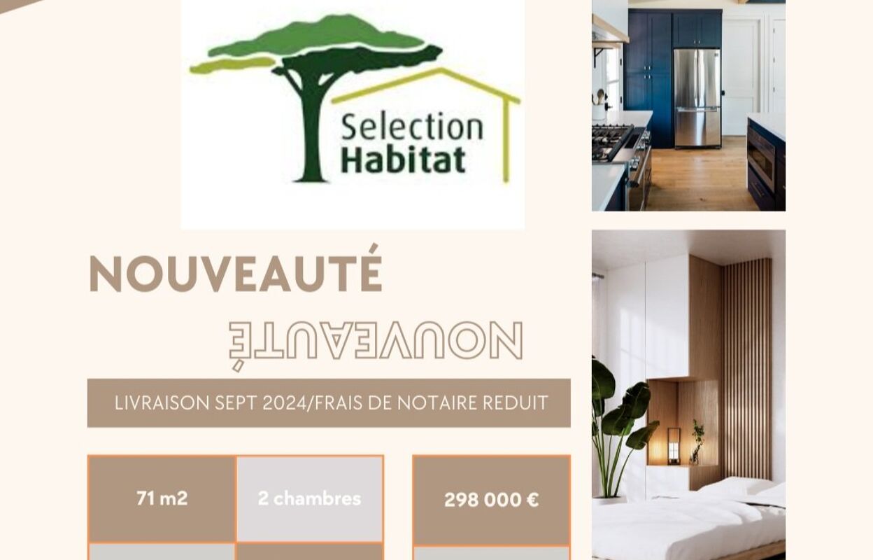 appartement 3 pièces 71 m2 à vendre à Boucau (64340)