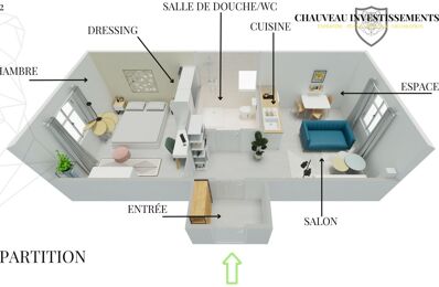 vente appartement 109 000 € à proximité de Vaux-le-Pénil (77000)