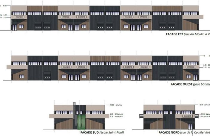 A VENDRE locaux d'activités neufs à partir de 117m² à CESSON — photo 2