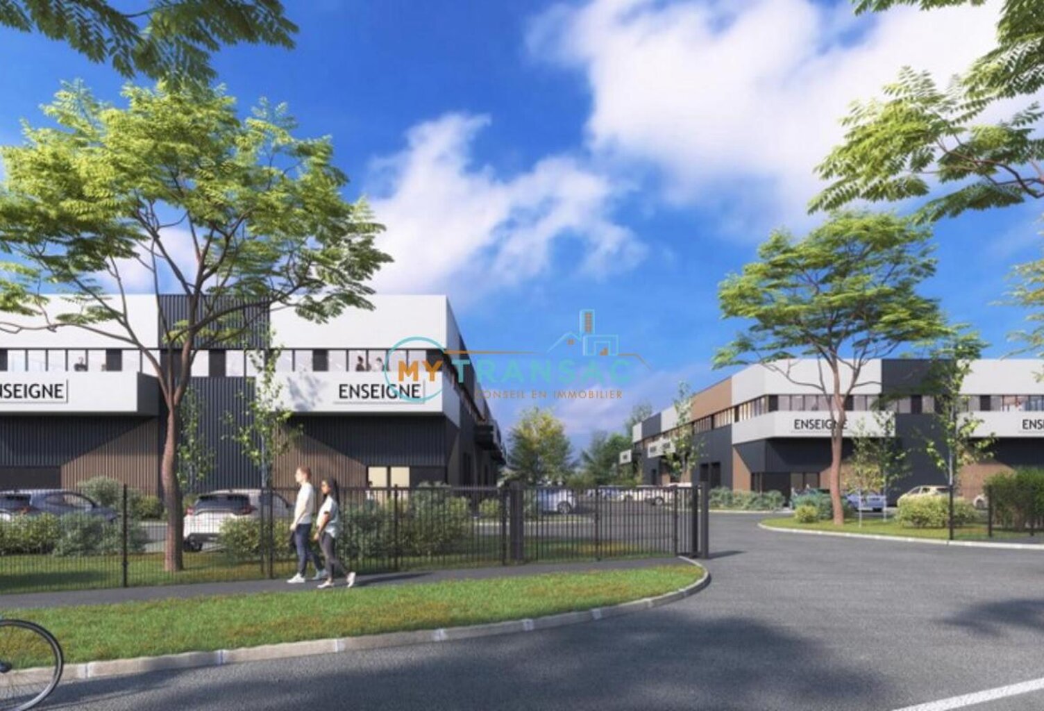 A VENDRE locaux d'activités neufs à partir de 117m² à CESSON — photo 1