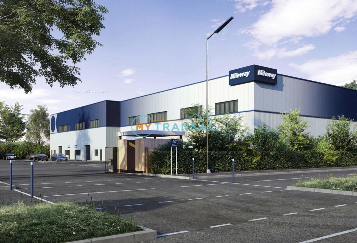 A LOUER bâtiment indépendant de 2378m² divisible à partir de 565m² à Chilly-Mazarin — photo 1