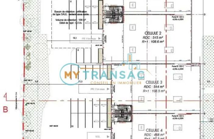 A LOUER bâtiment indépendant de 2378m² divisible à partir de 565m² à Chilly-Mazarin — photo 3