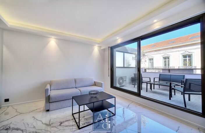 Cannes Croisette Gray d'Albion 2 pièces Terrasse — photo 4