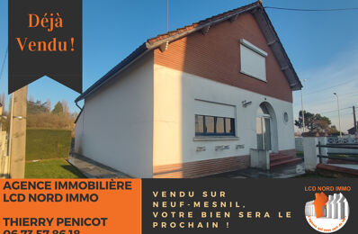 maison 4 pièces 110 m2 à vendre à Neuf-Mesnil (59330)