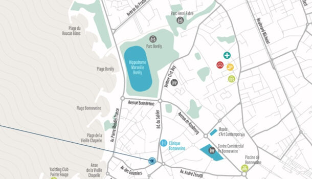 Appartement 5 pièces  à vendre Marseille 8eme 13008