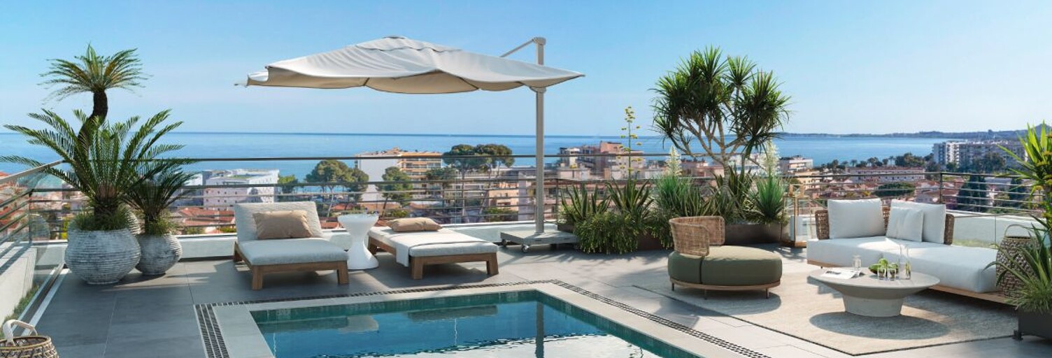 Appartement neuf T2, T3, T4 Pièce 0 à 77 m² à vendre à Cagnes-sur-Mer (06800)