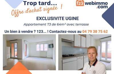 appartement 3 pièces 64 m2 à vendre à Ugine (73400)