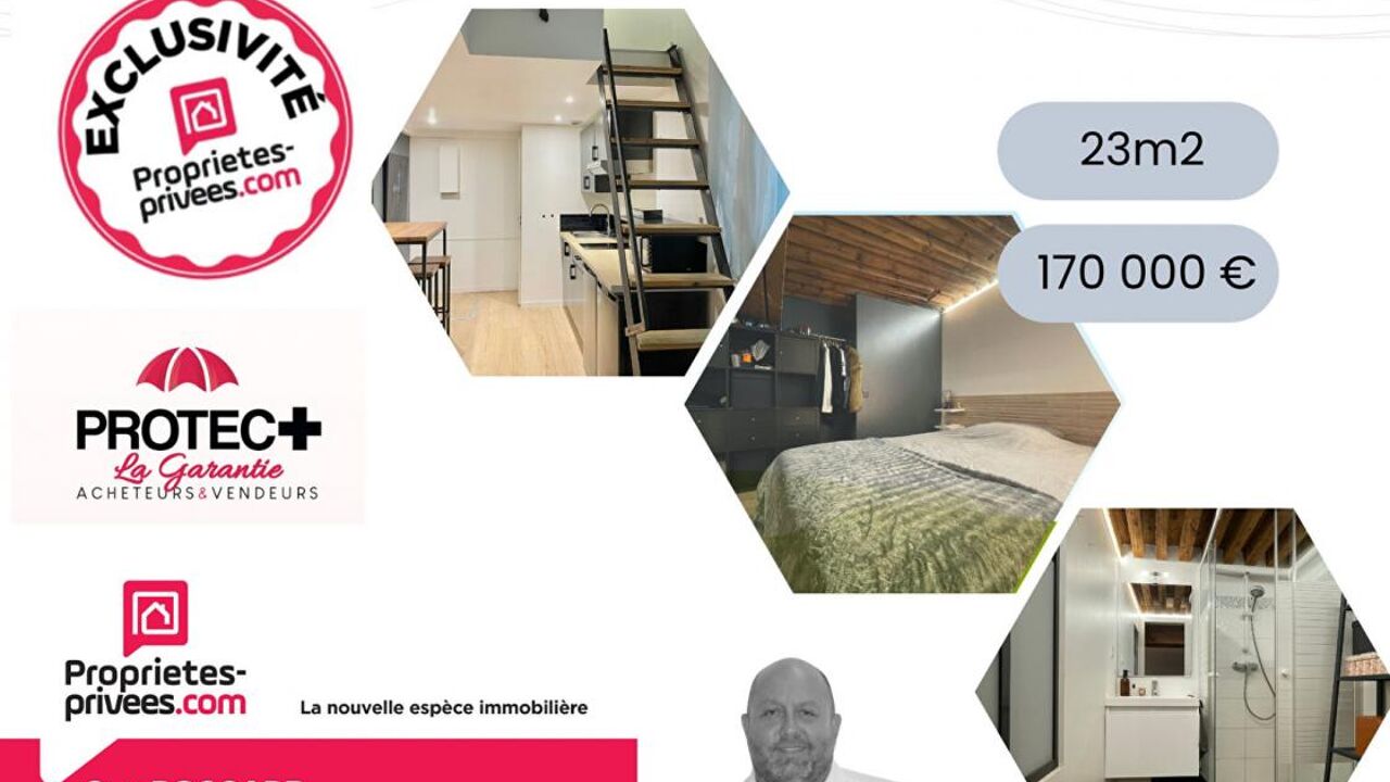 appartement 1 pièces 23 m2 à vendre à Lyon 1 (69001)