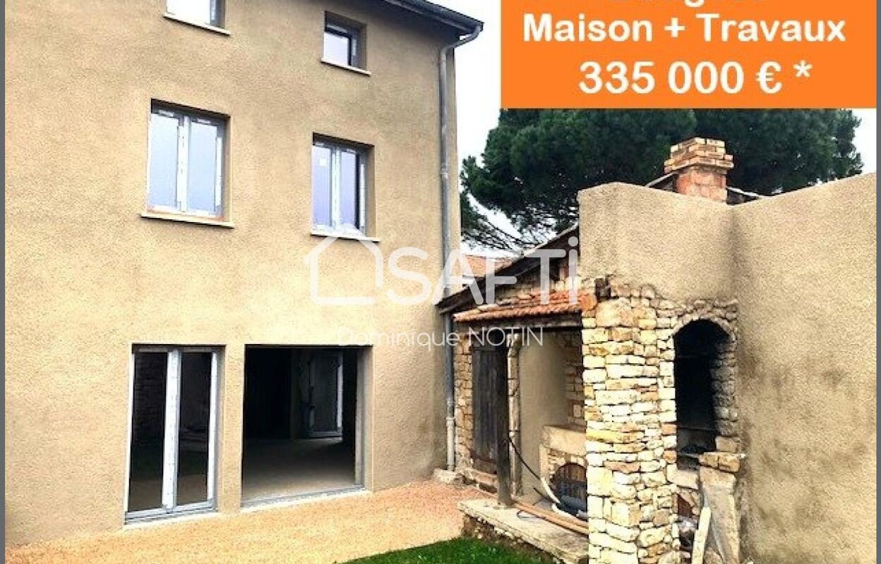maison 5 pièces 155 m2 à vendre à Quincieux (69650)