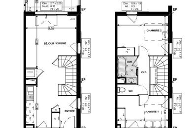 appartement 3 pièces 66 m2 à vendre à Soustons (40140)