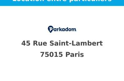 location garage 150 € CC /mois à proximité de Neuilly-sur-Seine (92200)