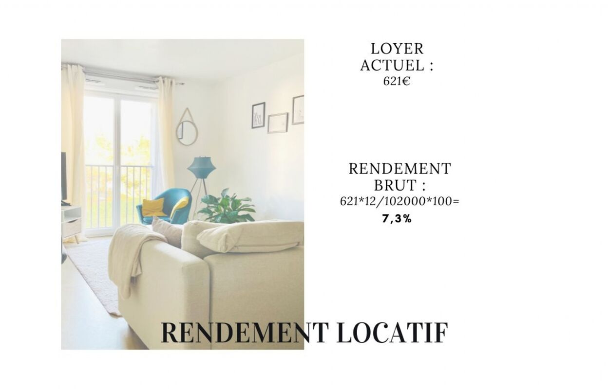 appartement 3 pièces 60 m2 à vendre à Grand-Couronne (76530)