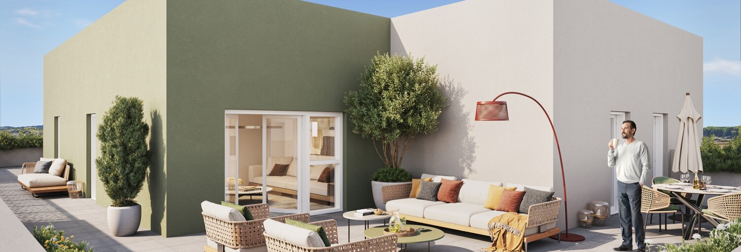 Appartement neuf T1, T3, T4, T5 Pièce 32 à 117 m² à vendre à Fontaine-lès-Dijon (21121)