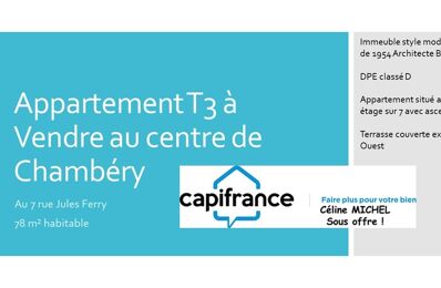 vente appartement 236 000 € à proximité de Saint-Jean-d'Arvey (73230)