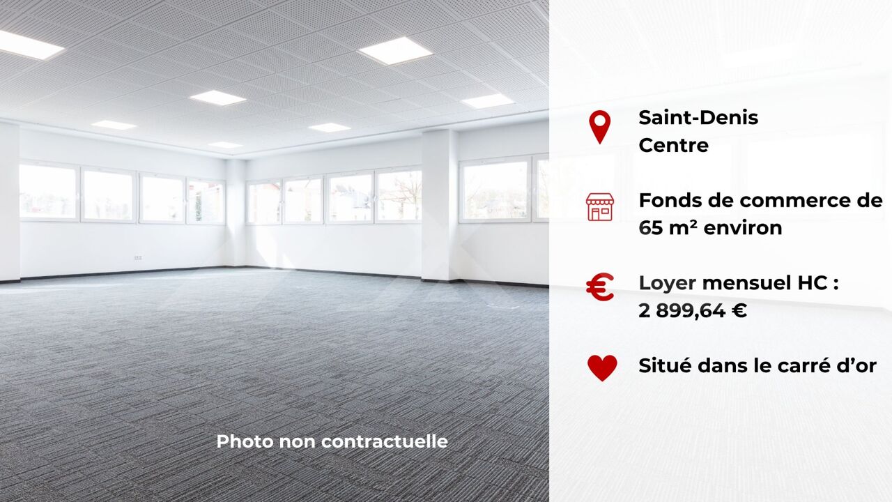 commerce 1 pièces 65 m2 à vendre à Saint-Denis (97400)