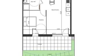 Appartement 2 Pièces 42 m² à vendre à La Seyne-sur-Mer (83500)