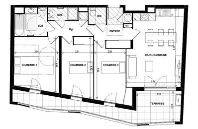 vente appartement 338 480 € à proximité de La Farlède (83210)