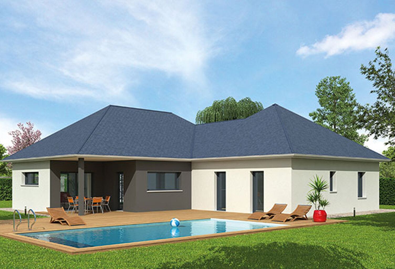 Vente terrain à construire  Erdre-en-Anjou (49) — photo 1