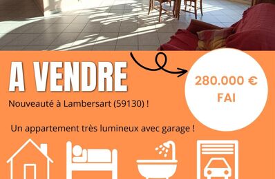 vente appartement 280 000 € à proximité de Hallennes-Lez-Haubourdin (59320)