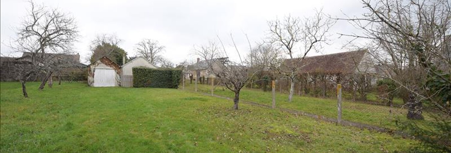 Terrain  409 m² à vendre à Chargé (37530)