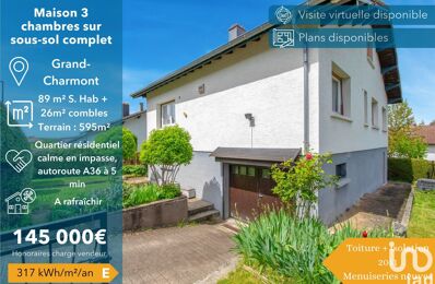vente maison 145 000 € à proximité de Belfort (90000)