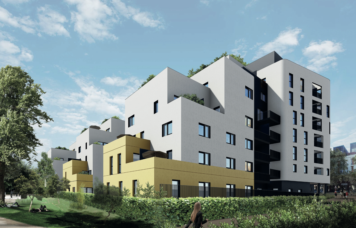 appartement neuf T3, T4, T5 pièces 62 à 95 m2 à vendre à Dijon (21000)