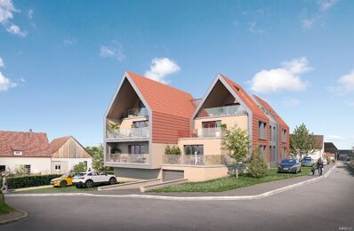 appartement neuf T2, T3, T4 pièces 50 à 135 m2 à vendre à Wettolsheim (68920)