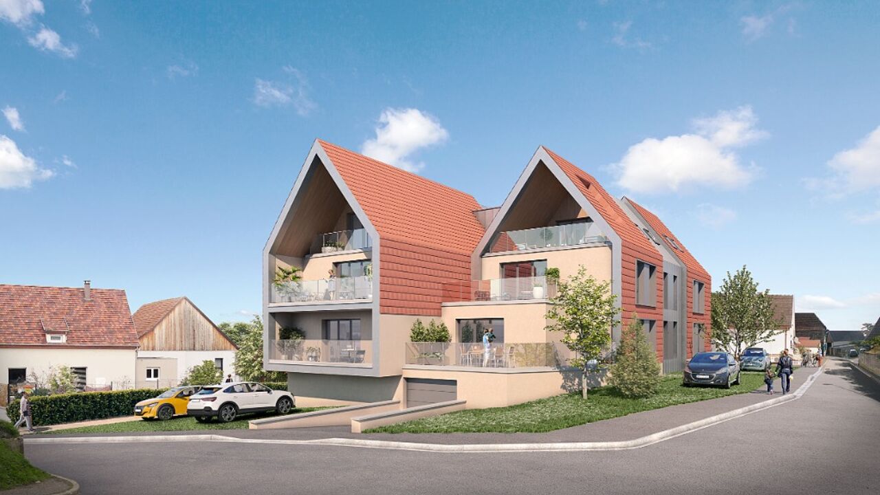 appartement neuf T3 pièces 62 m2 à vendre à Wettolsheim (68920)