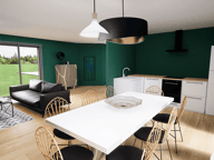 Maison 4 pièces 96.00 m² - Terrain: 573 m² — photo 2