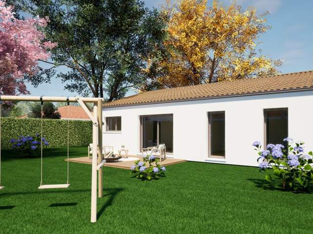 Maison 4 pièces 81.00 m² - Terrain: 426 m² — photo du bien