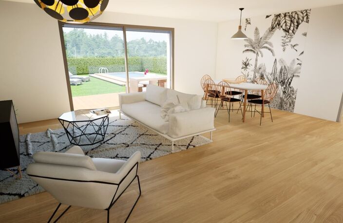 Maison 4 pièces 90.00 m² - Terrain: 408 m² — photo 2
