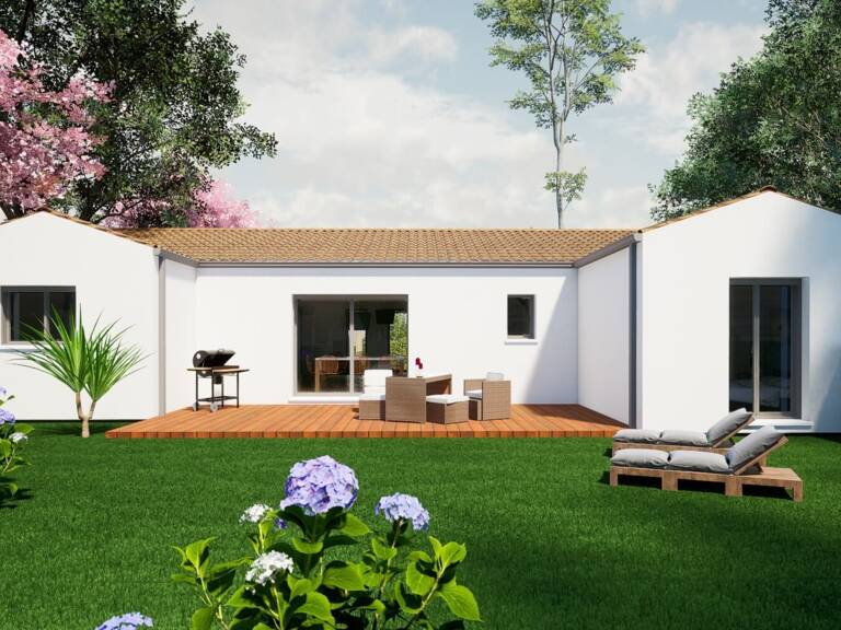Maison 4 pièces 103.00 m² - Terrain: 505 m² — photo 1