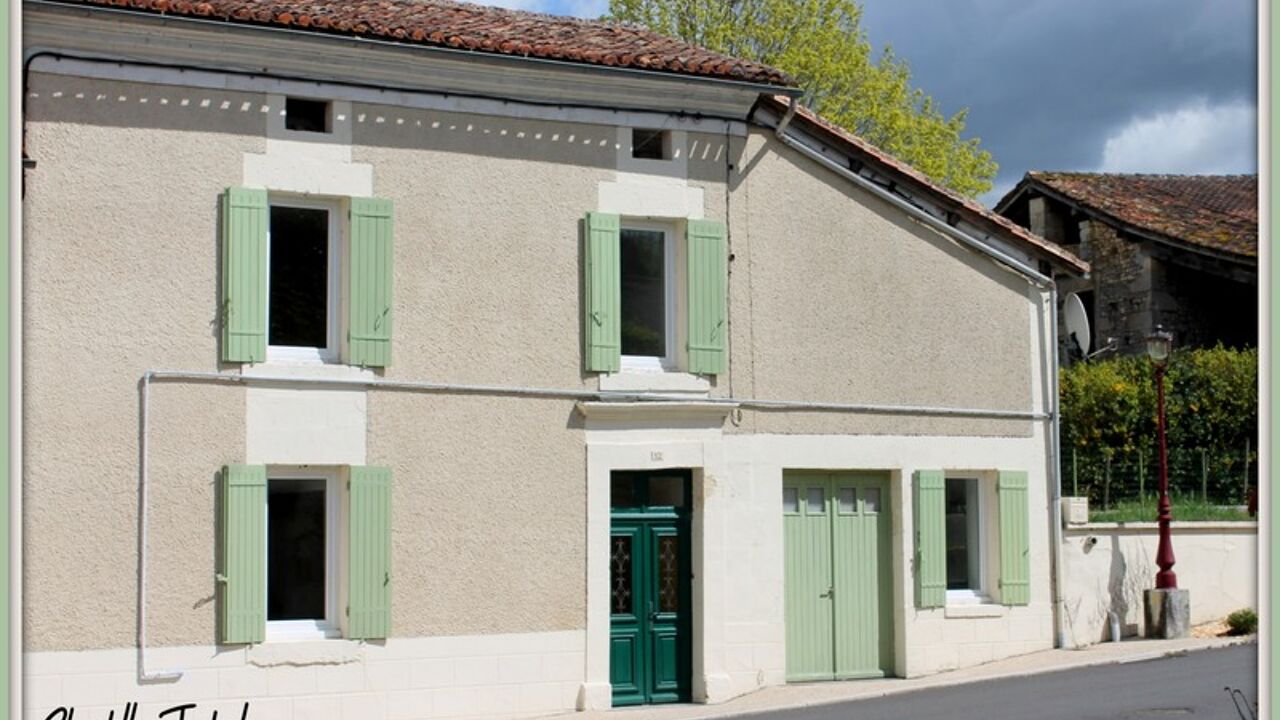 maison 6 pièces 105 m2 à vendre à Chalais (16210)