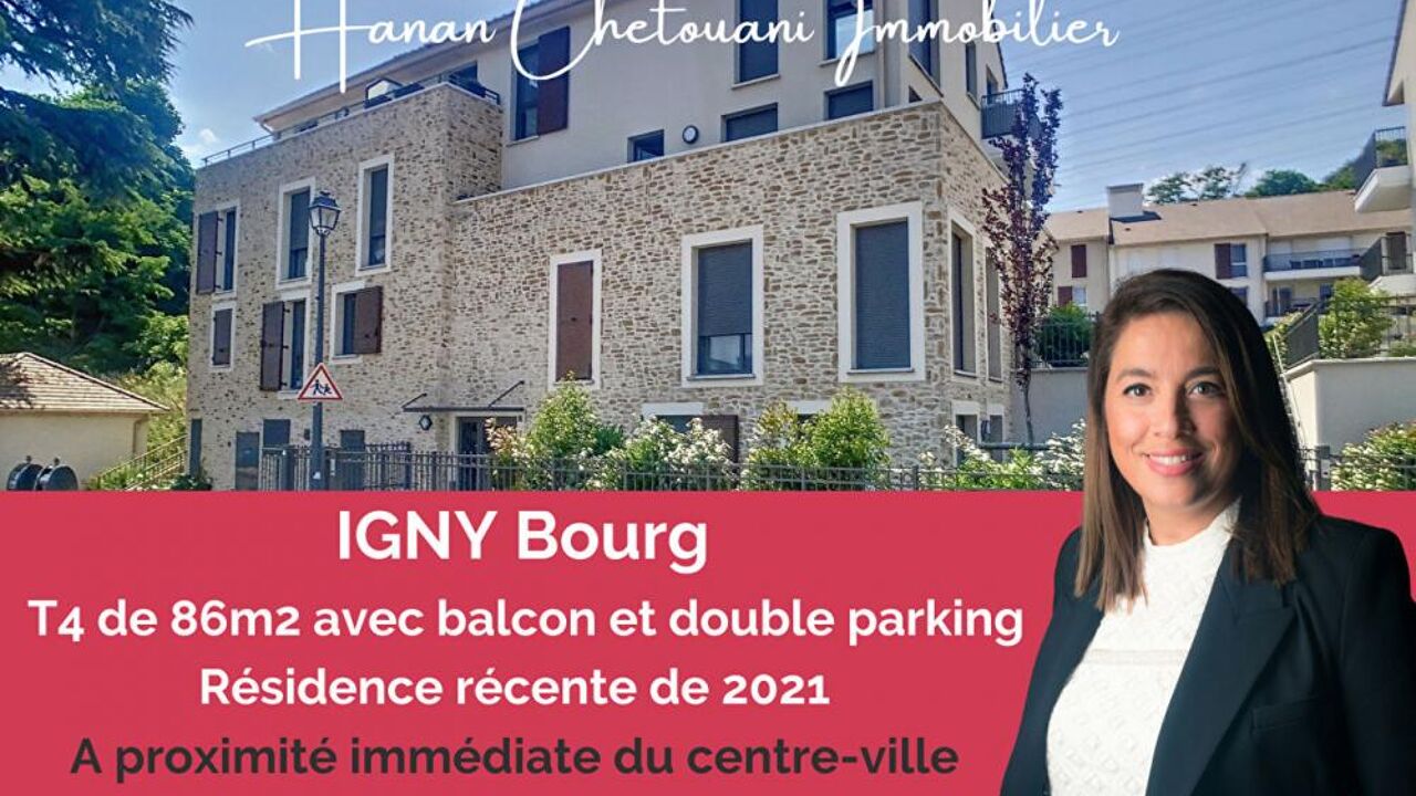 appartement 4 pièces 86 m2 à vendre à Igny (91430)