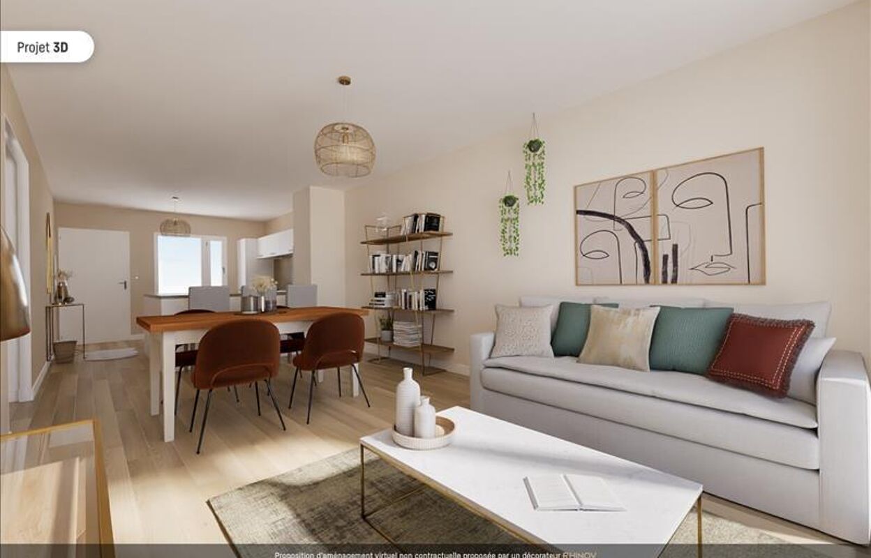 appartement 3 pièces 68 m2 à vendre à Bordeaux (33300)