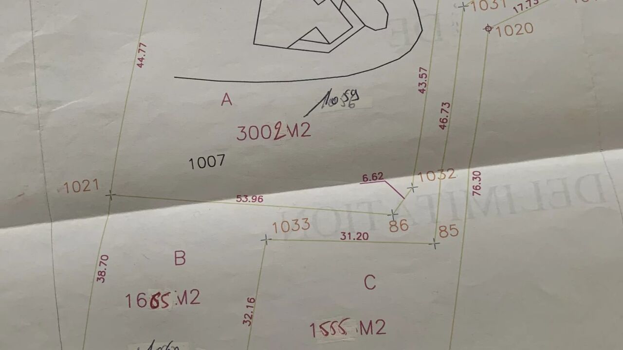 terrain  pièces 1555 m2 à vendre à La Bosse-de-Bretagne (35320)