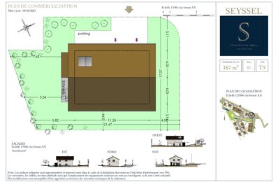 maison 5 pièces 125 m2 à vendre à Seyssel (74910)