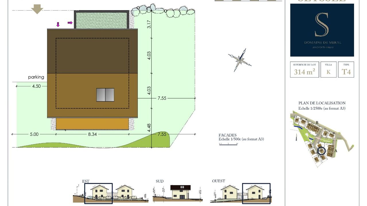 maison 4 pièces 102 m2 à vendre à Seyssel (74910)