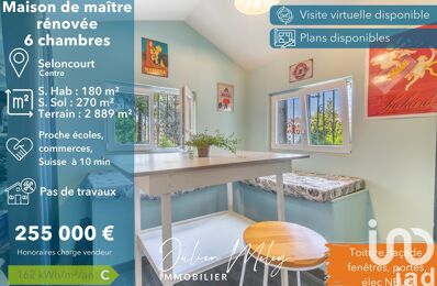 vente maison 255 000 € à proximité de Glay (25310)