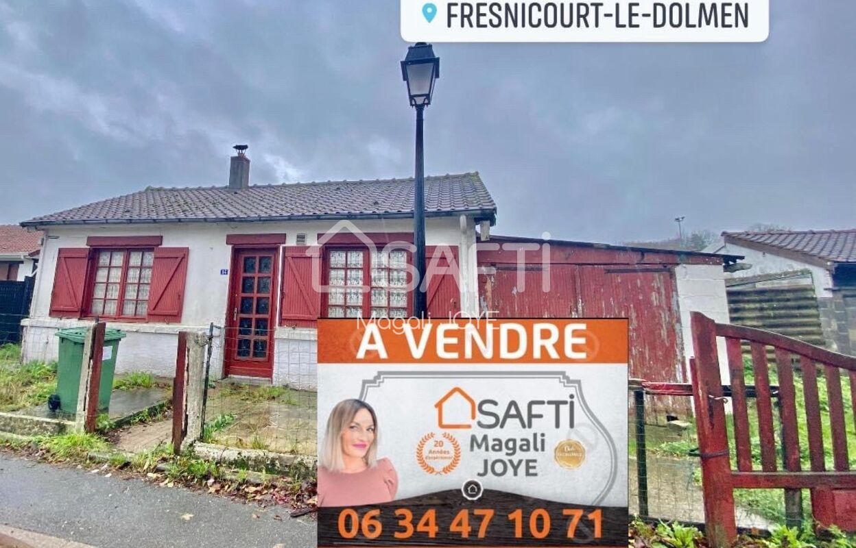maison 3 pièces 45 m2 à vendre à Fresnicourt-le-Dolmen (62150)