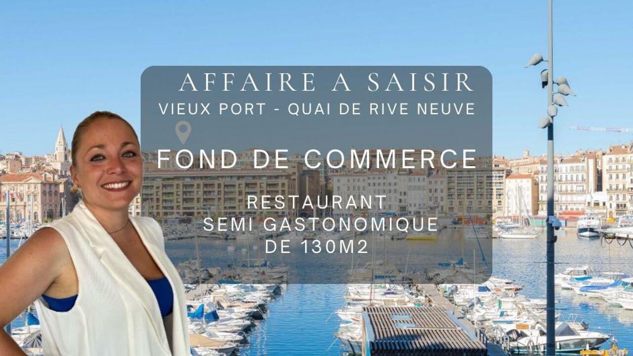 commerce  pièces 130 m2 à vendre à Marseille 1 (13001)