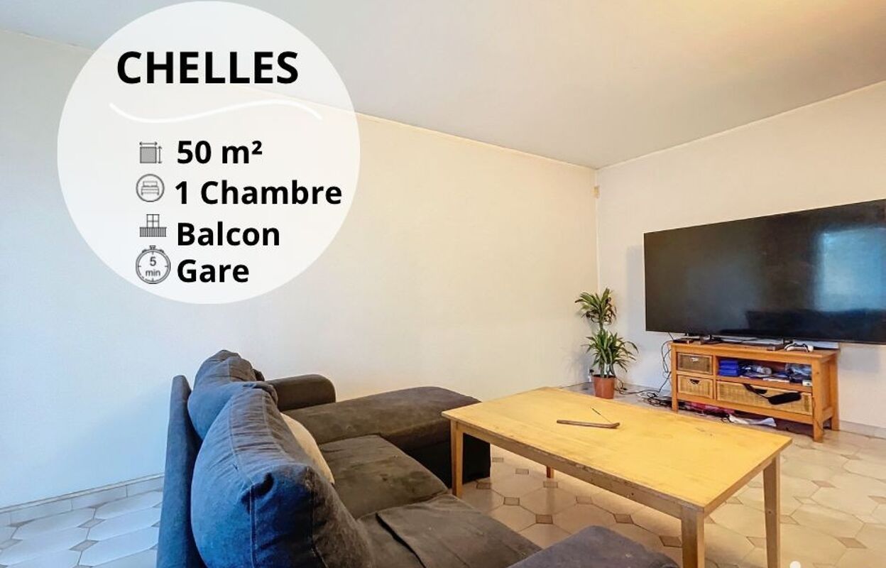 appartement 2 pièces 50 m2 à vendre à Chelles (77500)