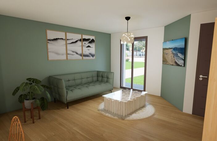 Maison 4 pièces 91.00 m² - Terrain: 331 m² — photo 2