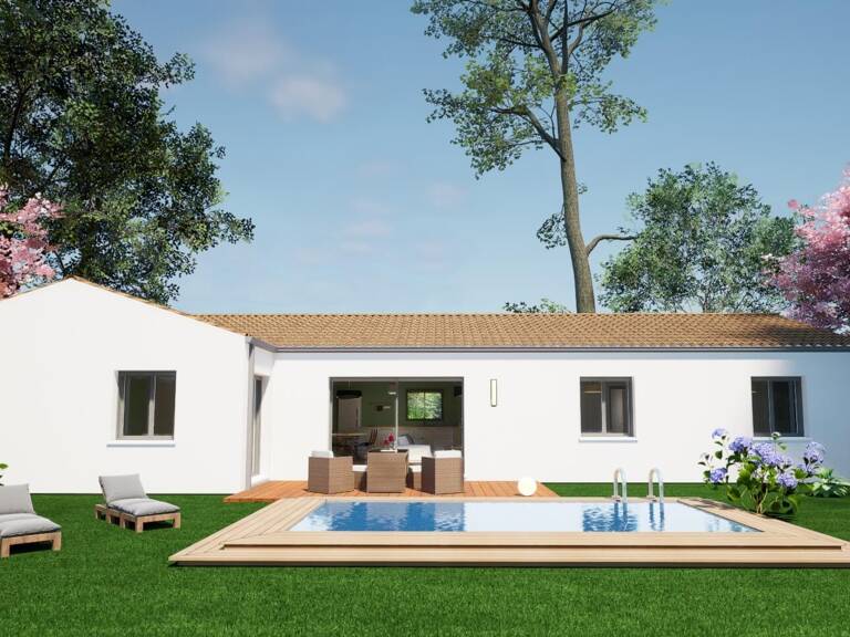 Maison 5 pièces 130.00 m² - Terrain: 562 m² — photo 1
