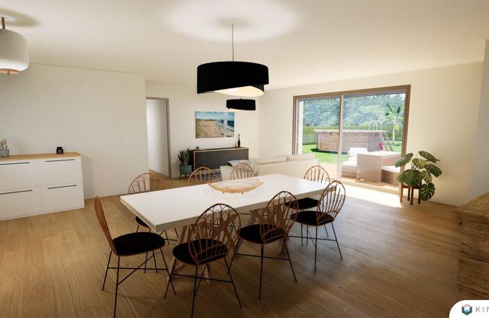 Maison 5 pièces 130.00 m² - Terrain: 562 m² — photo 2