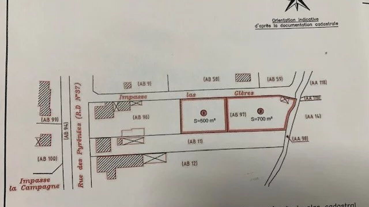 terrain  pièces 700 m2 à vendre à Pau (64000)