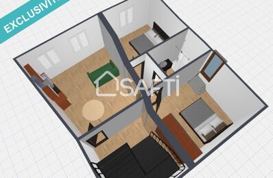 appartement 3 pièces 48 m2 à vendre à Callas (83830)