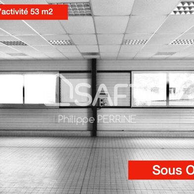 Commerce 1 pièce 53 m²