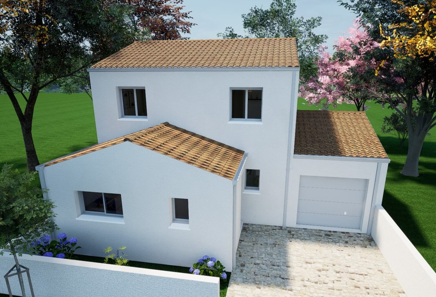 MAISON FAMILIALE - Terrain: 286 m² — photo 1