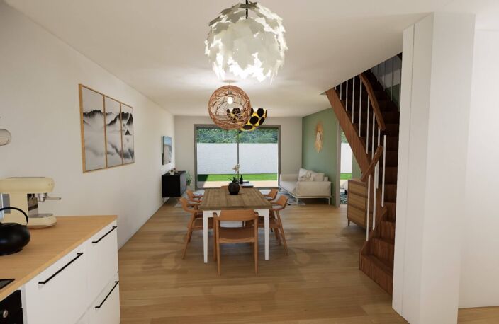 MAISON FAMILIALE - Terrain: 286 m² — photo 2